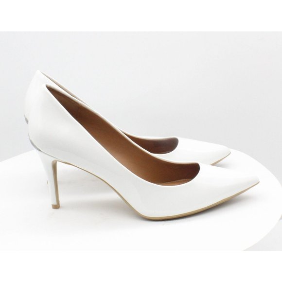 Calvin Klein White Heels - Picture 5 of 8